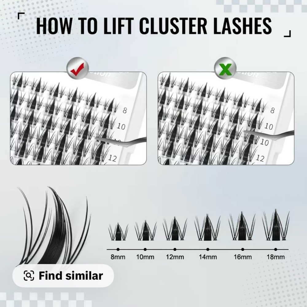 AiryCute Eyelash Extensions - Black - Picture 6 of 7
